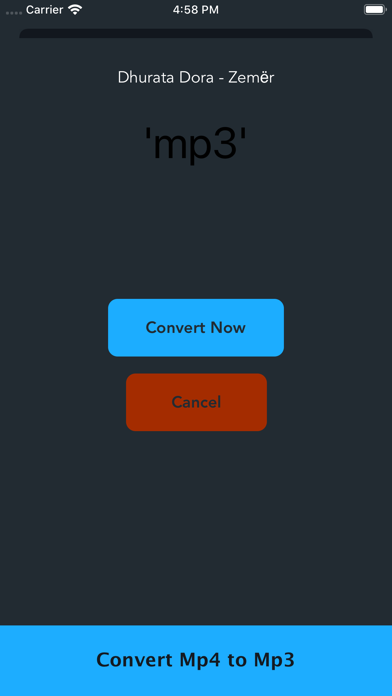 One Converter - Mp3 Player Screenshot