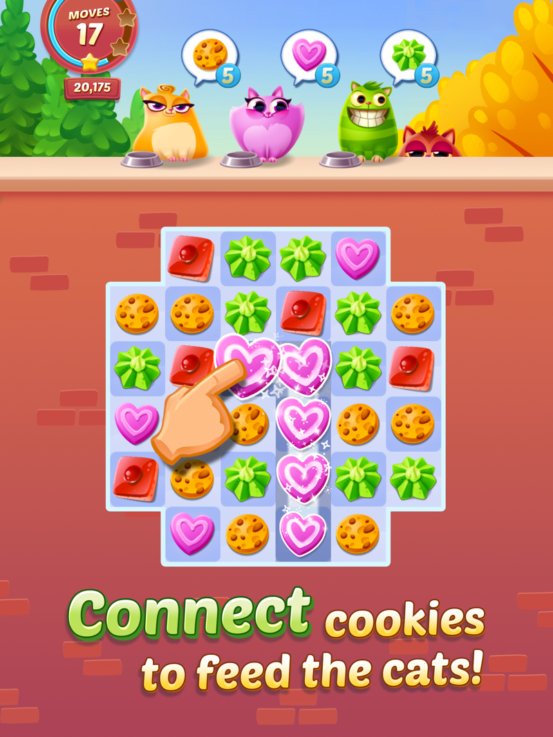 Cookie Cats™ official gameplay screenshot 1