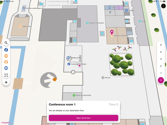 Screenshot #4 pour Mapwize Kiosk