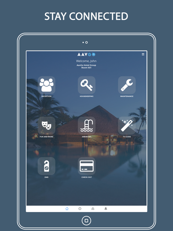 AavGo Guest iPad screenshot 1 - Travel app