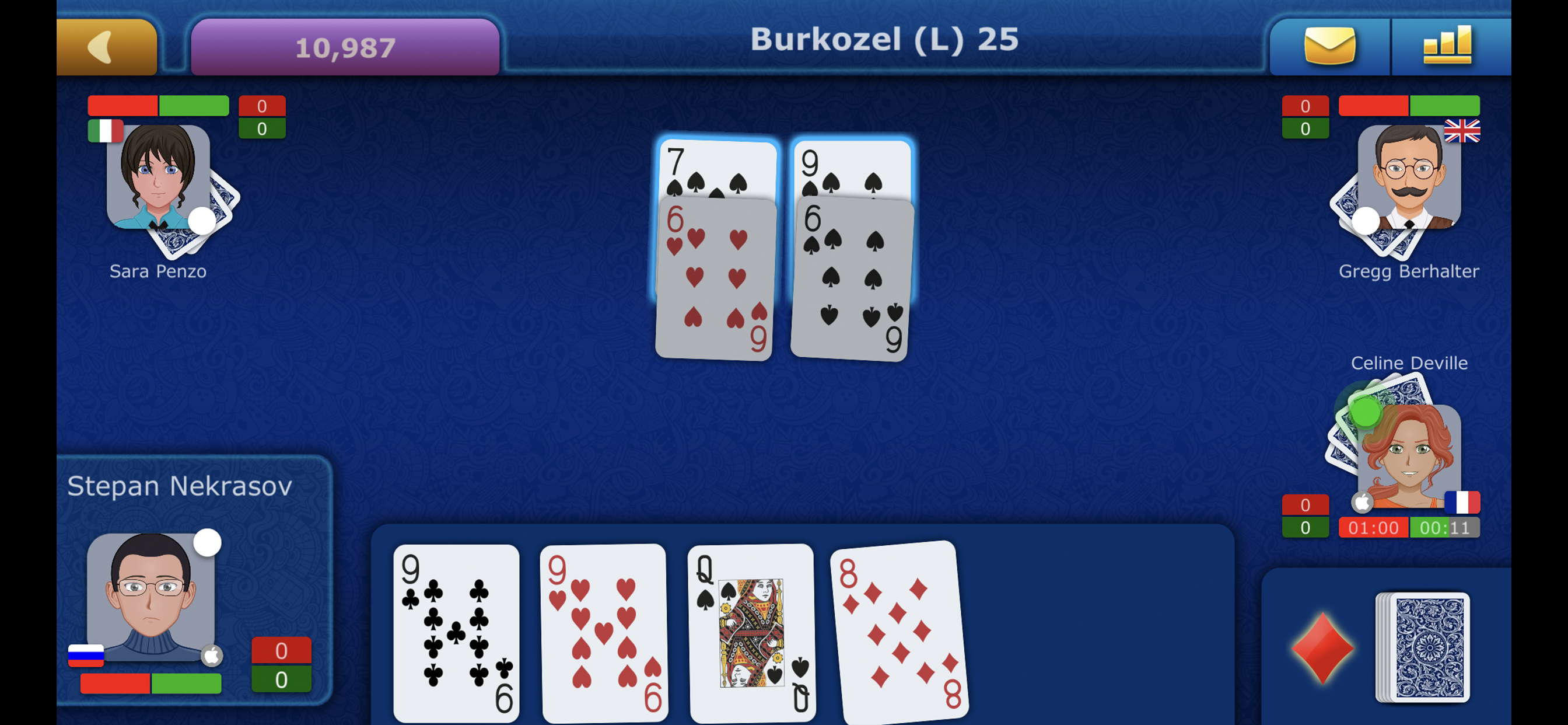 Online Bura LiveGames