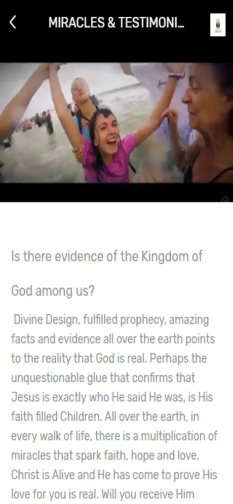 Evidence of God