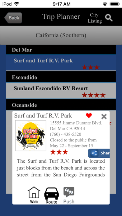 Screenshot #3 pour IDC Trip Planner