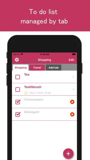ToDoMemo screenshot 1