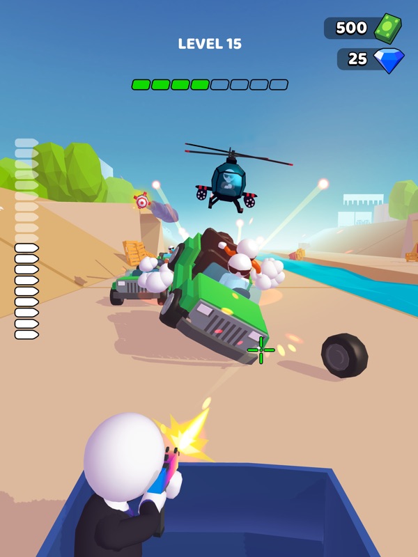 Rage Road - Car Shooting screenshot 7