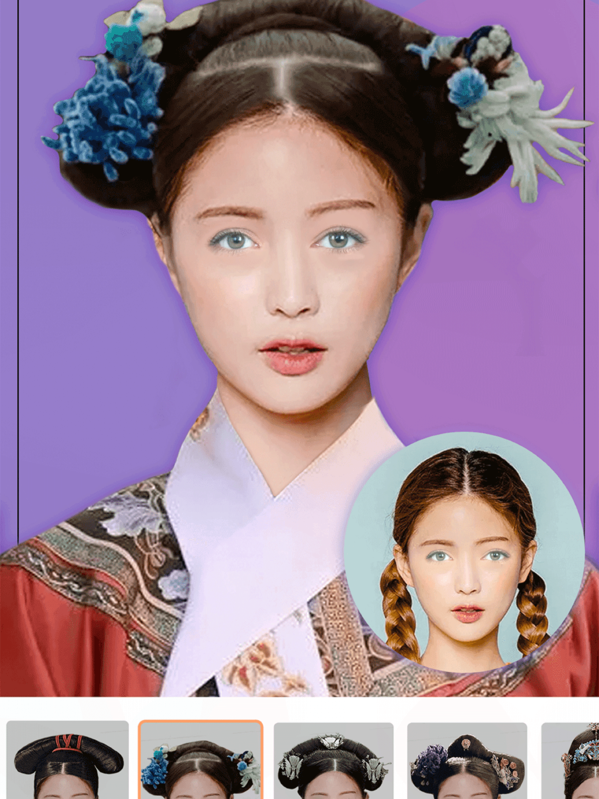 Hairstyle Try On - Hair Salon screenshot 10