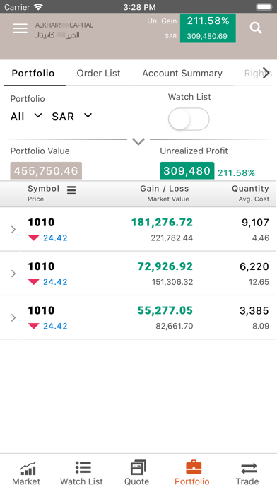 Alkhair Capital الخير كابيتال iPhone screenshot 7 - Business app
