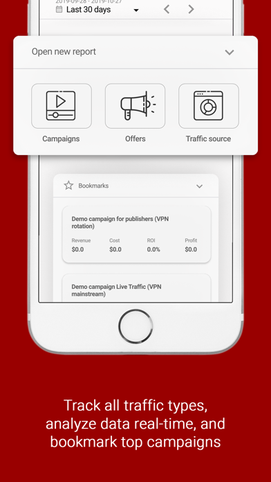 RedTrack.io - data on the go screenshot 4