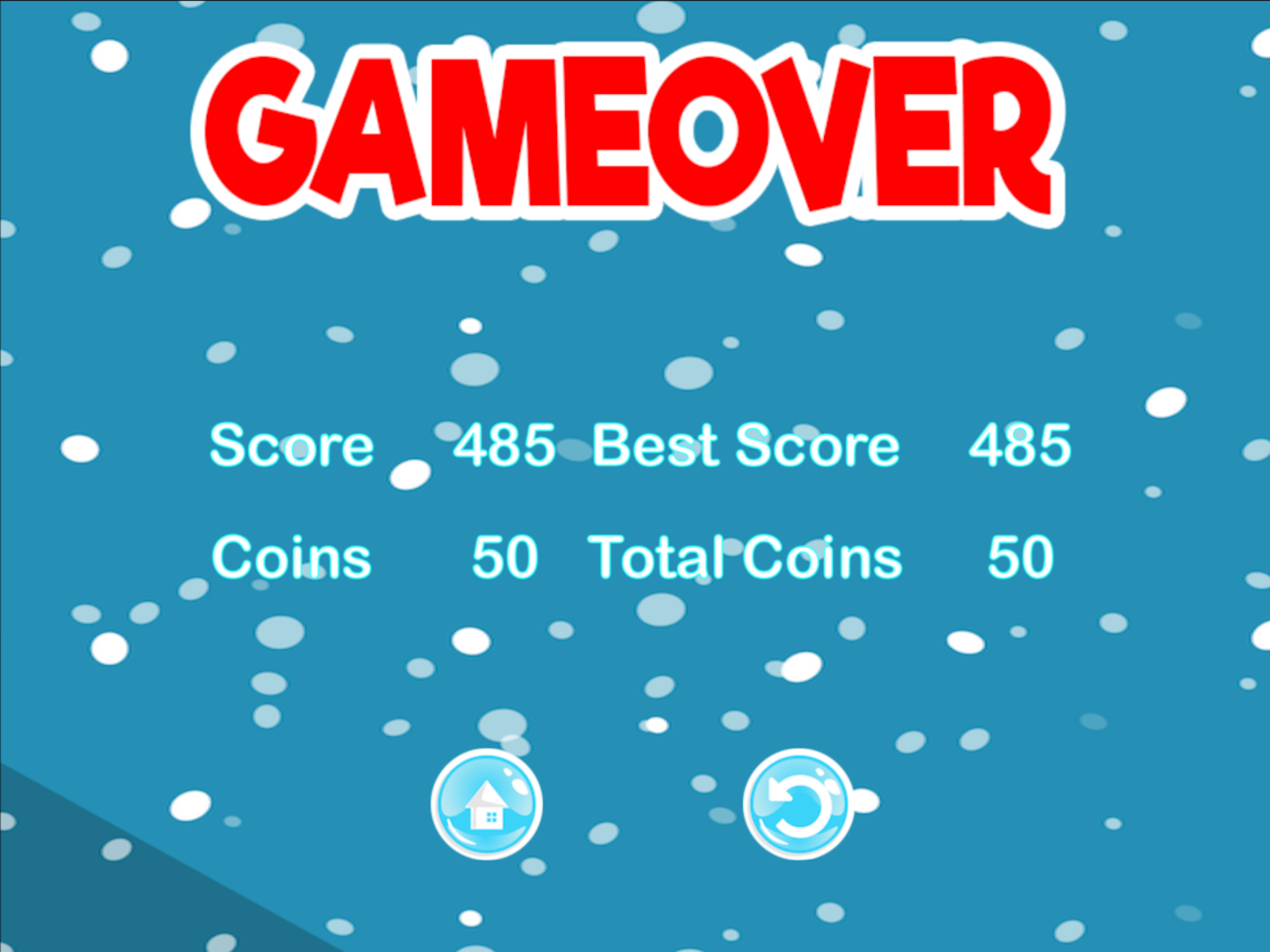 Island Snowman Runner screenshot 12