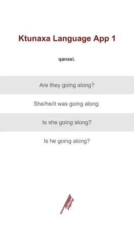 Game screenshot Ktunaxa Grammar App mod apk