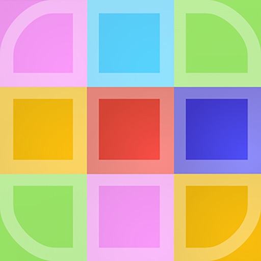 Light Fields Block puzzle Glow Icon