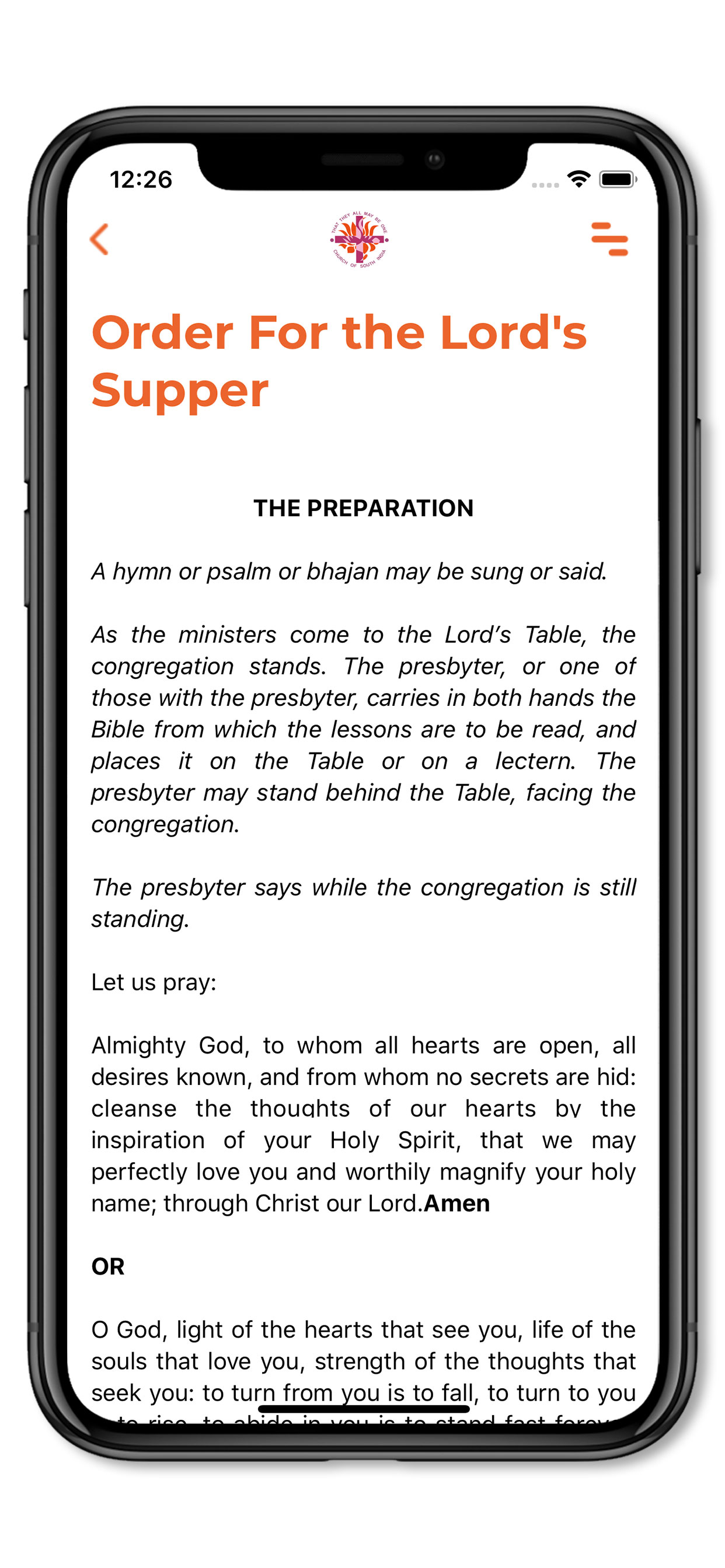 CSI Book of Common Worship screenshot 3