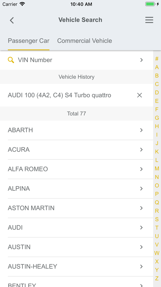 #4. Road House App (iOS) 由: TecAlliance GmbH