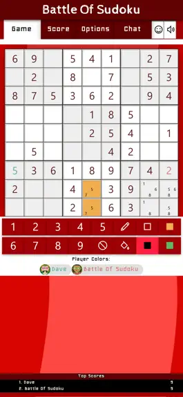 Game screenshot Battle Of Sudoku apk
