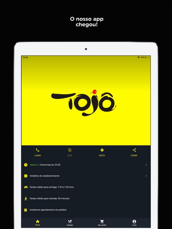 Tojô Delivery iPad screenshot