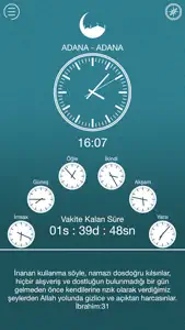 Namaz Vakitleri - Dünya screenshot #1 for iPhone