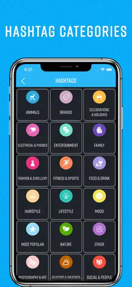 Game screenshot Hashtag Photo Maker Generator apk