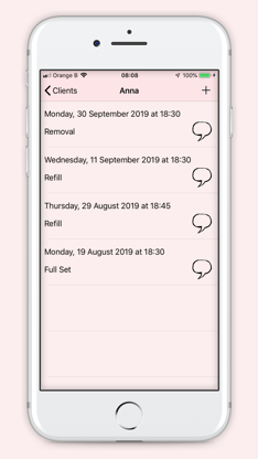 LashAgenda screenshot 4