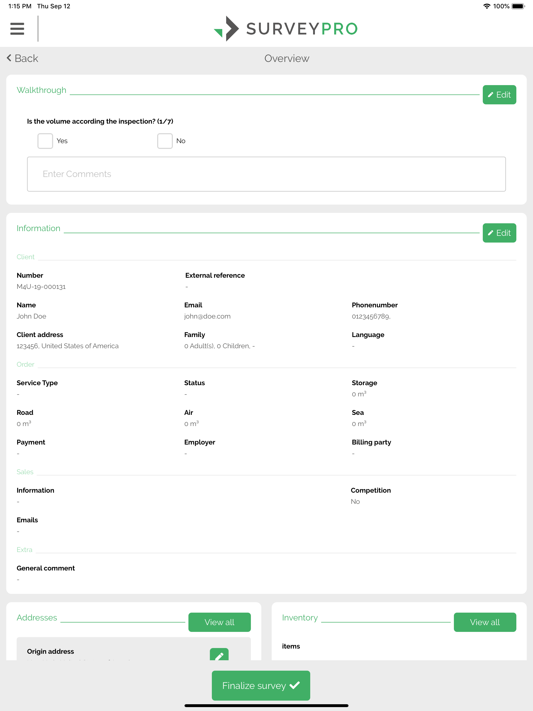 The SurveyPro