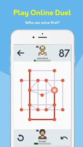 Game screenshot One Line Drawing - Duel mod apk