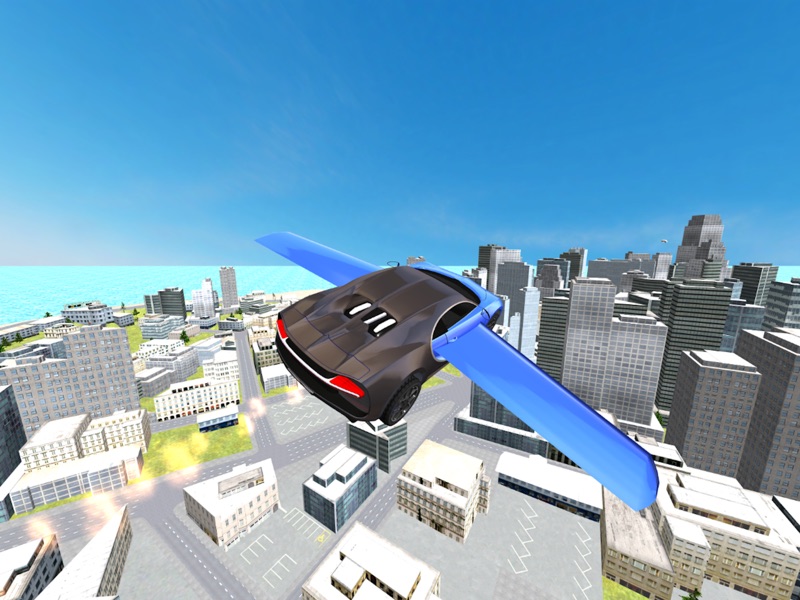 Flying Car Racing Simulator screenshot 12