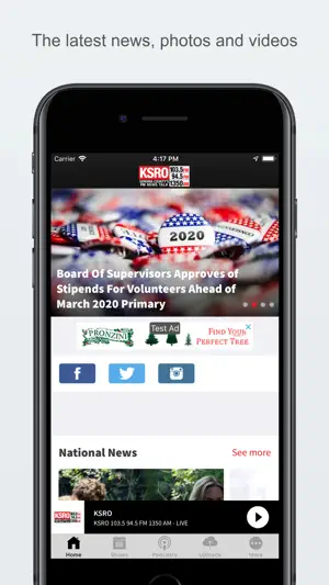 KSRO screenshot 1