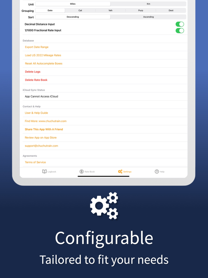 Mileage Tracker and Expense Log