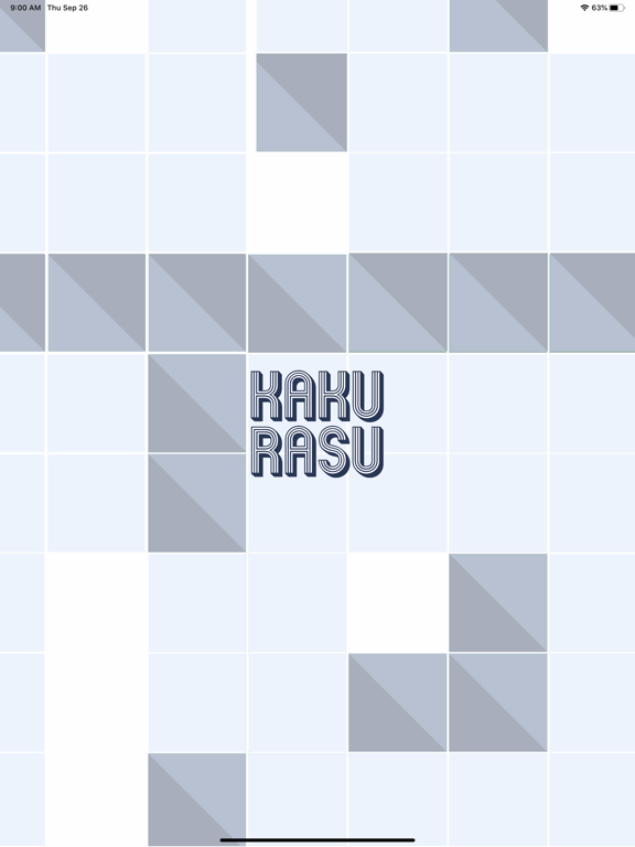 Kakurasu Challenge iPad screenshot