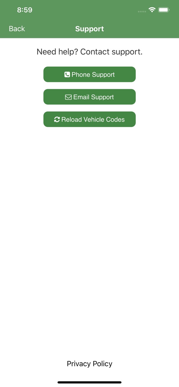 iPhone screenshot