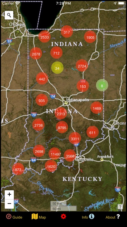Indiana Mushroom Forager Map!
