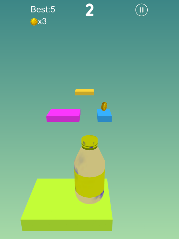 Bottle Flip And Tower Stack 3D iPad screenshot