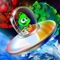 There has been chosen for the mission an alien astronaut: He has to test the super modern aircraft and be the first to go into space, fly around his planet and return