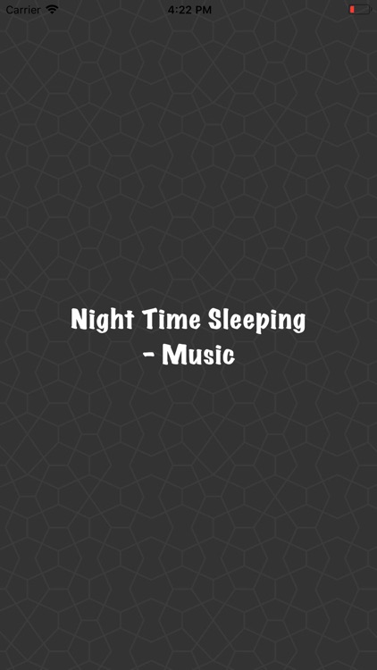 Night Time Sleeping - Music