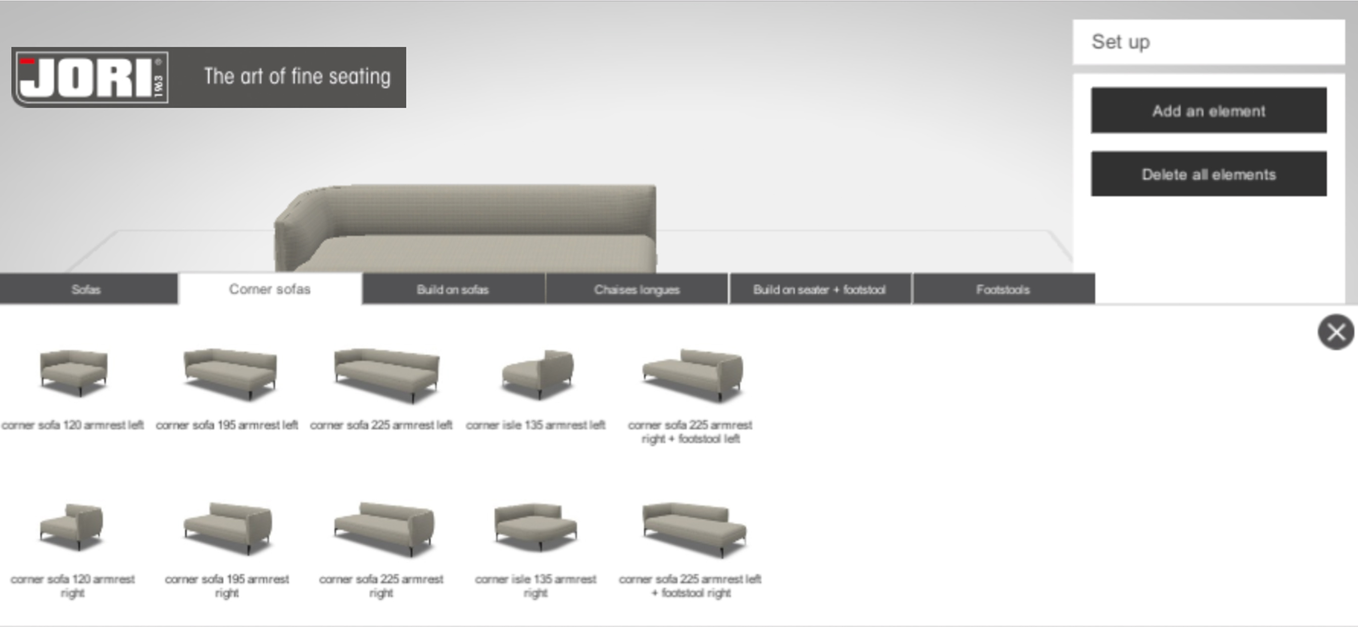 JORI Configurator
