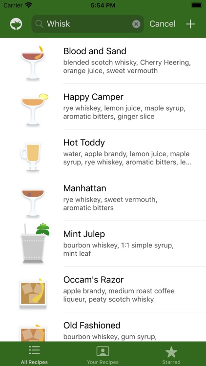 DoubleStrain cocktail designer screenshot-4
