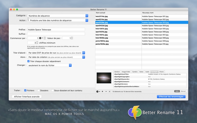 Screenshot #1 pour Better Rename 11