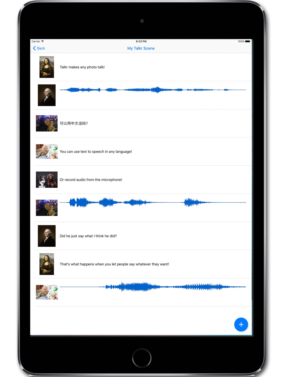 iPad screenshot