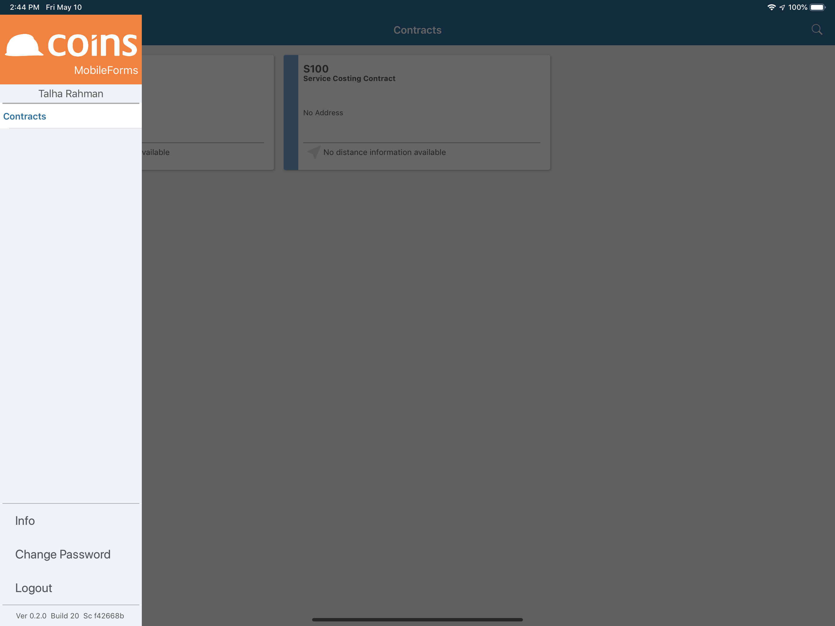 COINS mForms screenshot 17