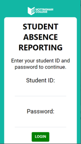 Nottingham College Student App screenshot