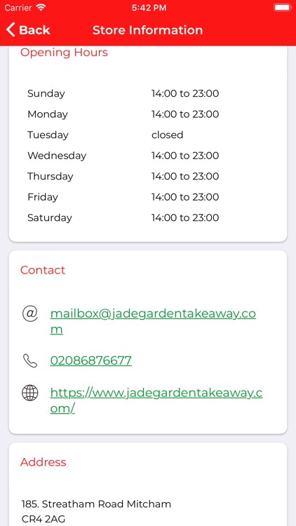 Jade Garden Takeaway