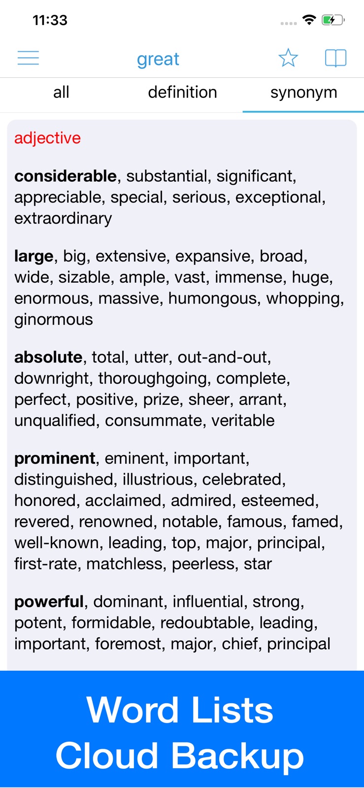 Arabic Dictionary - Dict Box iphone screenshot 2
