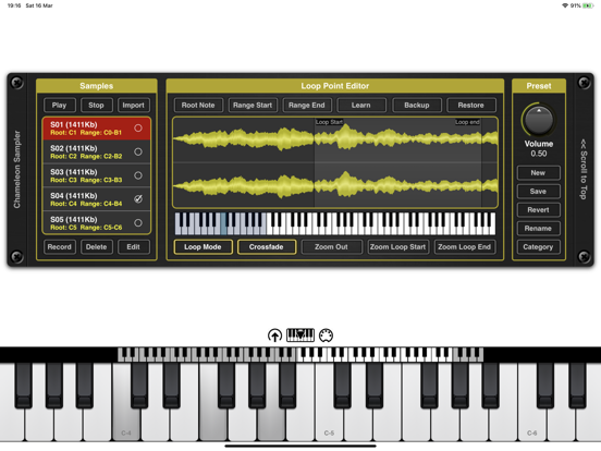 Screenshot #5 pour Chameleon AUv3 Sampler Plugin