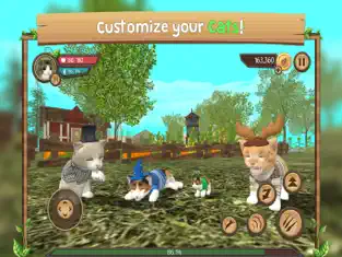 Screenshot 5 Cat Sim Online: Play With Cats iphone