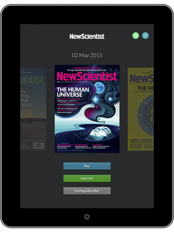 New Scientist screenshot