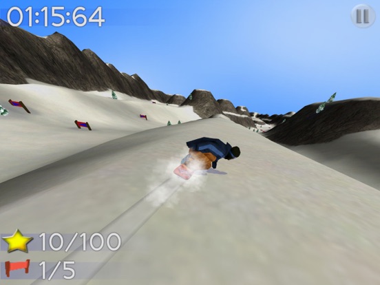 Big Mountain Snowboarding Lite iPad app afbeelding 1