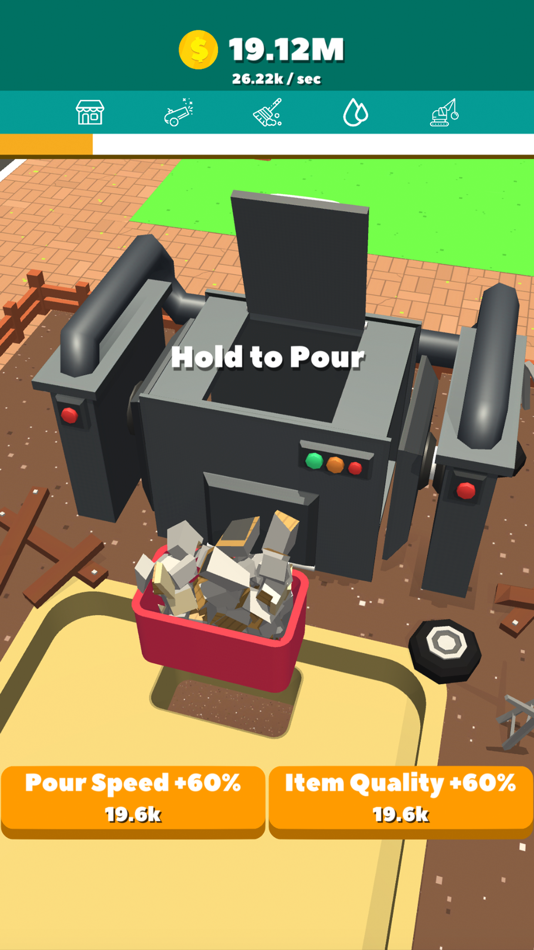 #3. Junkyard Tycoon (iOS) 由: App Design . Company