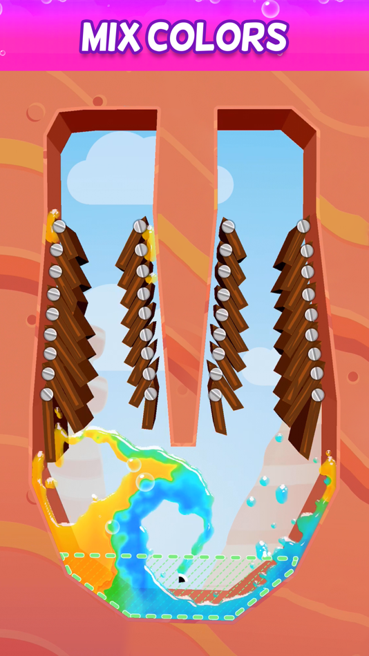 #3. Splash Canyon - Water Puzzles (iOS) By: Lion Studios
