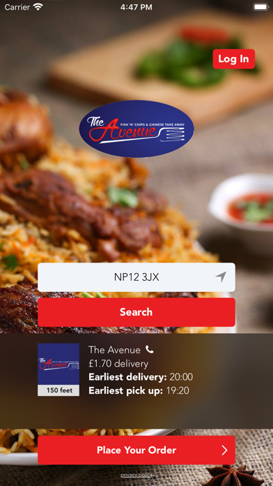 Avenue Fish Bar Screenshot