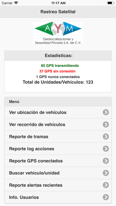 Screenshot #3 pour AyM GPS Geolocalizaciones