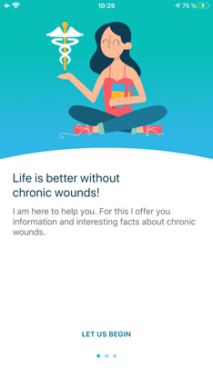 WOUND APP screenshot 1